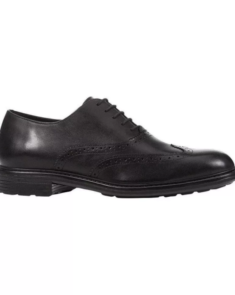 GEOX Zapatos De Hombre U Walk Pleasure E - Vit Liscio U26Cge00043 Negro New