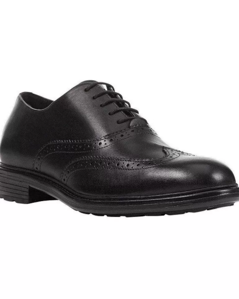 GEOX Zapatos De Hombre U Walk Pleasure E - Vit Liscio U26Cge00043 Negro New