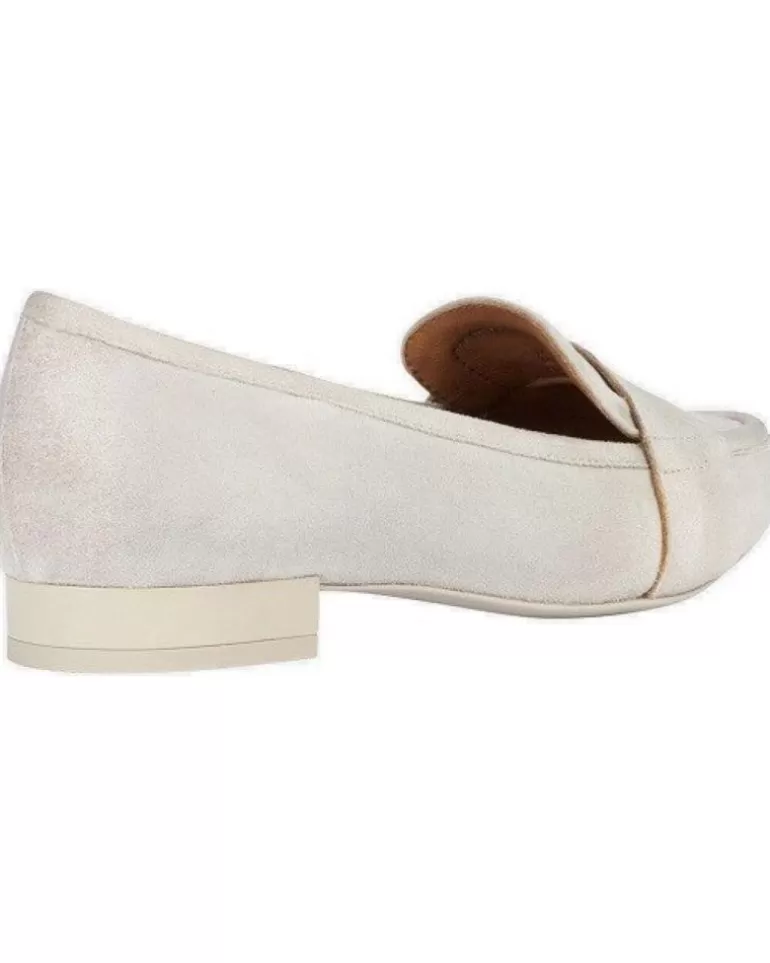 GEOX Zapatos De Mujer D Charyssa A - Camoscio D359Ba00021 Beige Blanco Hot