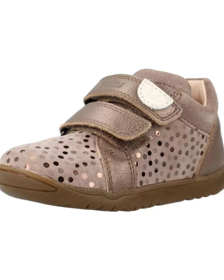 GEOX Zapatos De Niña B Macchia Marron Claro Fashion