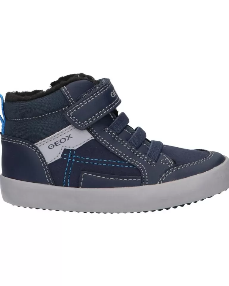 GEOX Zapatos De Niña Y Niño B161Nb 054Au B Gisli Boy C4231 Navy-Sky Cheap