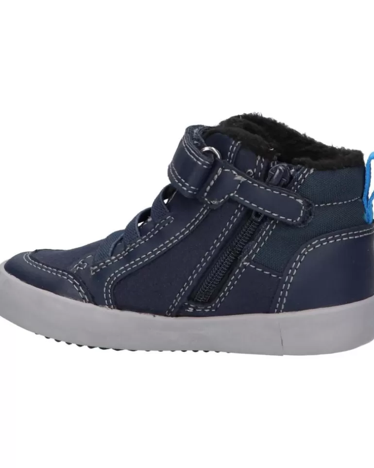 GEOX Zapatos De Niña Y Niño B161Nb 054Au B Gisli Boy C4231 Navy-Sky Cheap