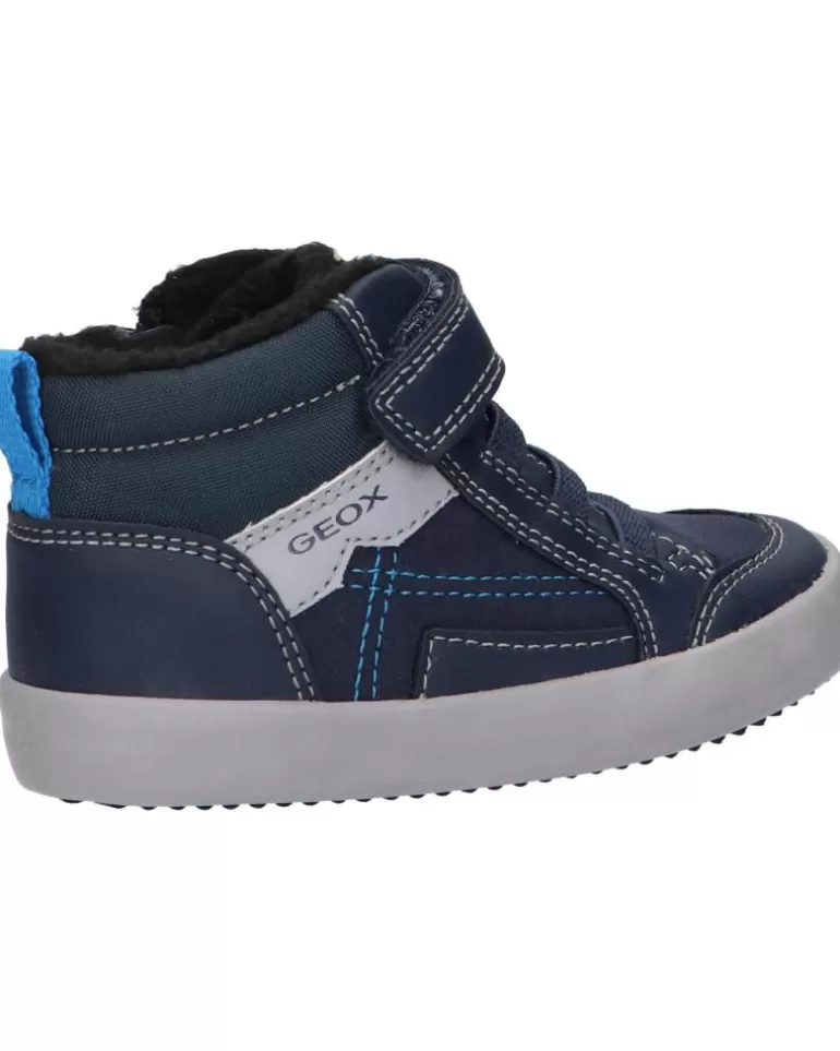 GEOX Zapatos De Niña Y Niño B161Nb 054Au B Gisli Boy C4231 Navy-Sky Cheap