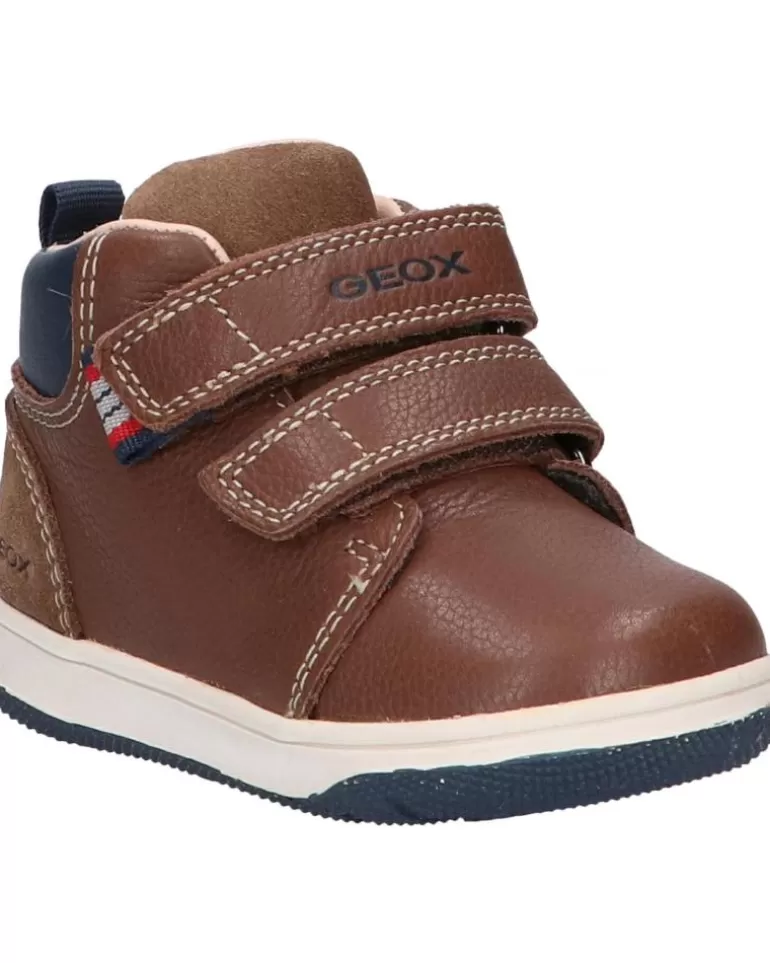 GEOX Zapatos De Niña Y Niño B261La 04622 B New Flick Boy C0947 Brown-Navy Sale