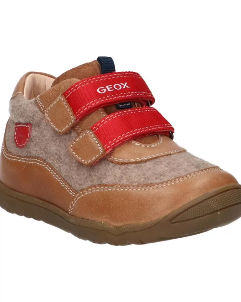 GEOX Zapatos De Niña Y Niño B264Na 0Clny B Macchia Ct65Z Whisky-Sand Best