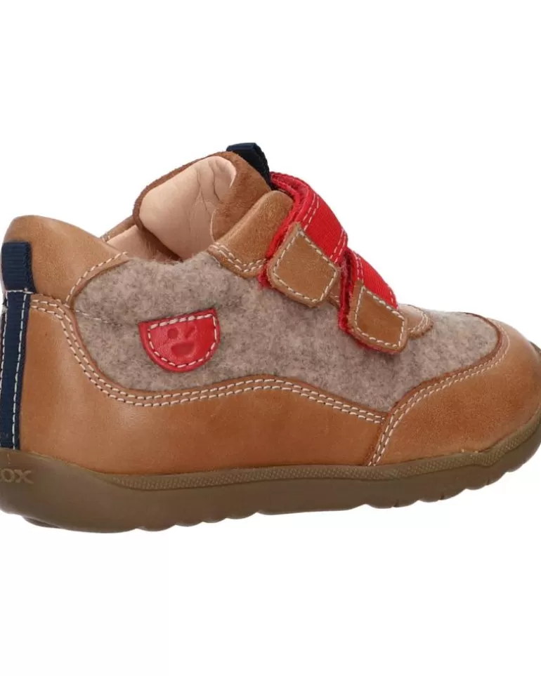 GEOX Zapatos De Niña Y Niño B264Na 0Clny B Macchia Ct65Z Whisky-Sand Best