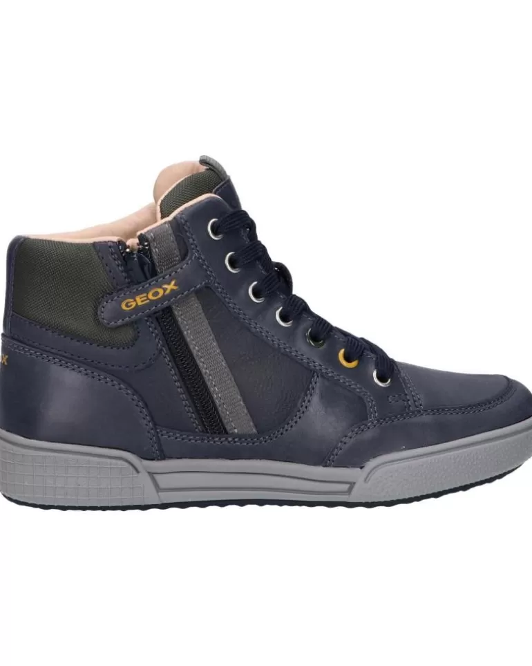 GEOX Zapatos De Niña Y Niño J16Bcd 0Clbu J Poseido Boy Cf4A3 Navy-Military Hot