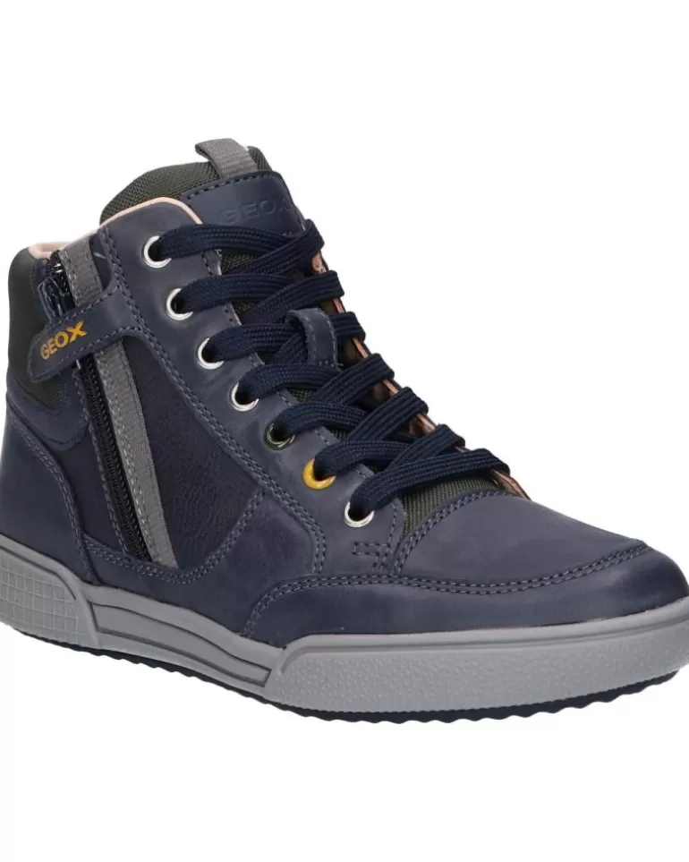 GEOX Zapatos De Niña Y Niño J16Bcd 0Clbu J Poseido Boy Cf4A3 Navy-Military Hot