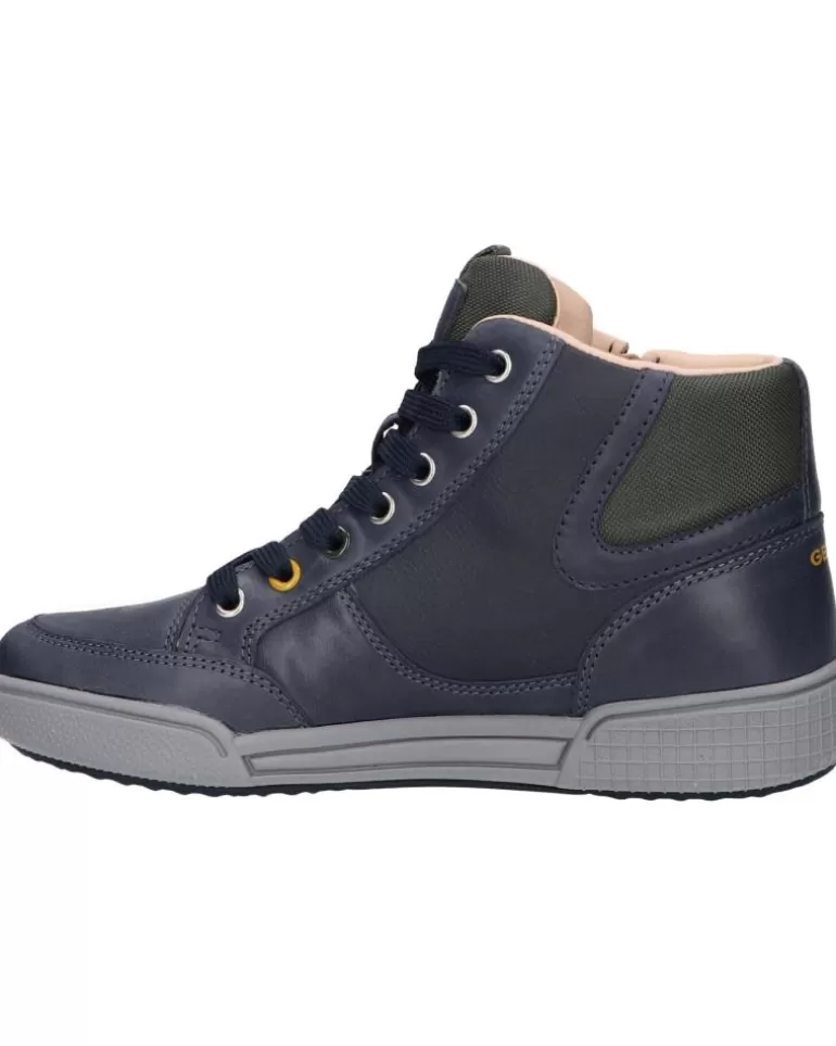 GEOX Zapatos De Niña Y Niño J16Bcd 0Clbu J Poseido Boy Cf4A3 Navy-Military Hot