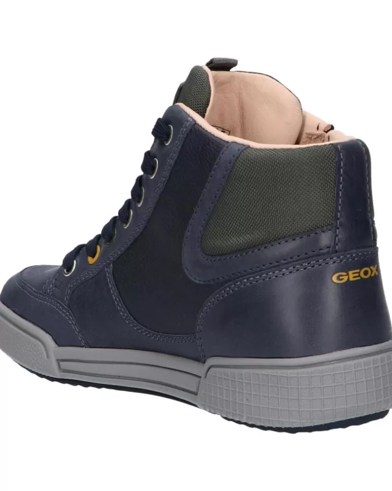 GEOX Zapatos De Niña Y Niño J16Bcd 0Clbu J Poseido Boy Cf4A3 Navy-Military Hot