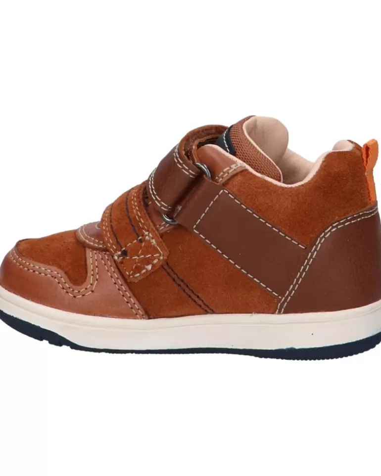 GEOX Zapatos De Niño B161La 022Me B New Flick Boy C0947 Brown-Navy Sale