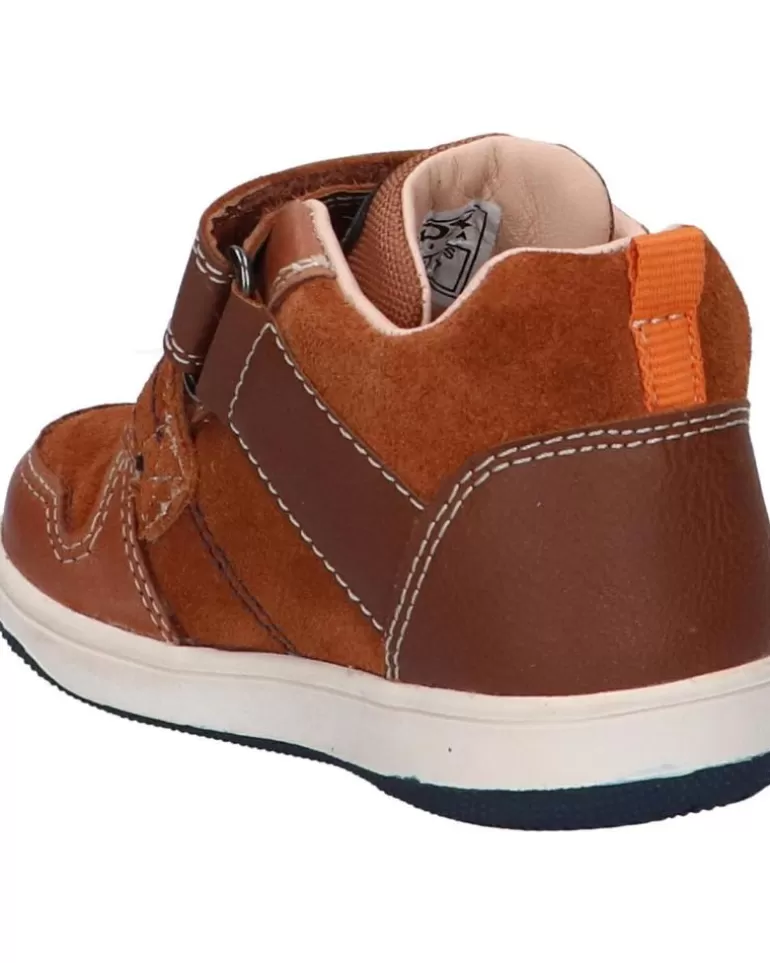 GEOX Zapatos De Niño B161La 022Me B New Flick Boy C0947 Brown-Navy Sale