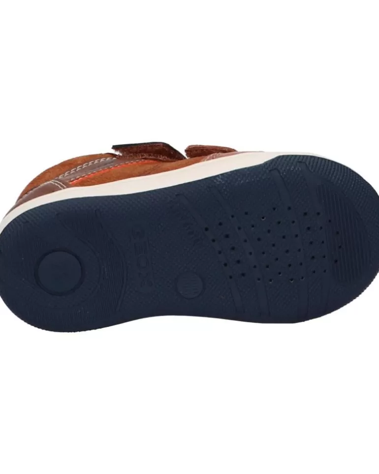 GEOX Zapatos De Niño B161La 022Me B New Flick Boy C0947 Brown-Navy Sale