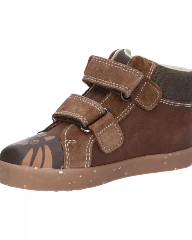 GEOX Zapatos De Niño B26A7A 022Cl B Kilwi C6215 Brown-Dk Clearance