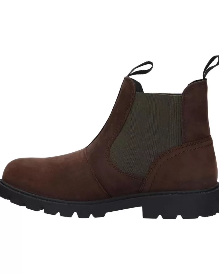 GEOX Zapatos De Niño J16Faa 00045 J Shaylax Boy C6768 Coffee-Dk Olive Discount