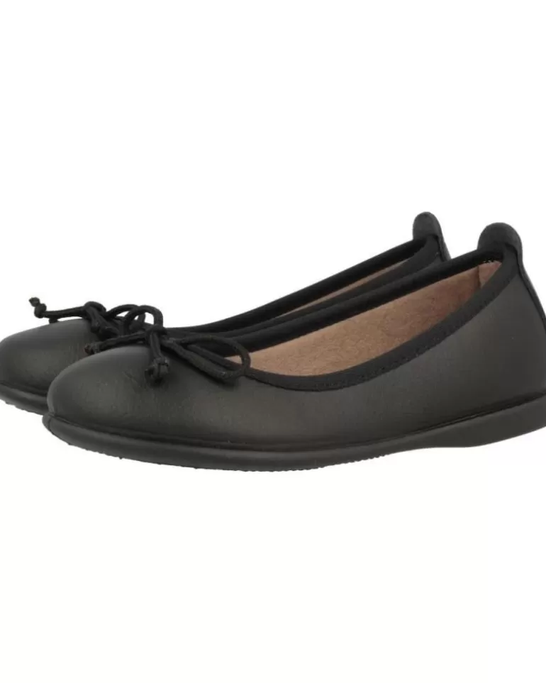 GIOSEPPO Zapatos De Niña Bailarinas Escolares En Negro Voltaire Unico Store