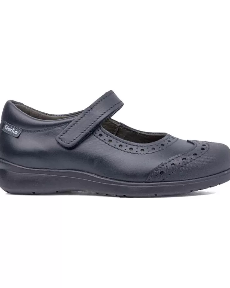 GORILA Zapatos De Niña Merceditas Colegial 30204 Pencil Azul Marino Hot