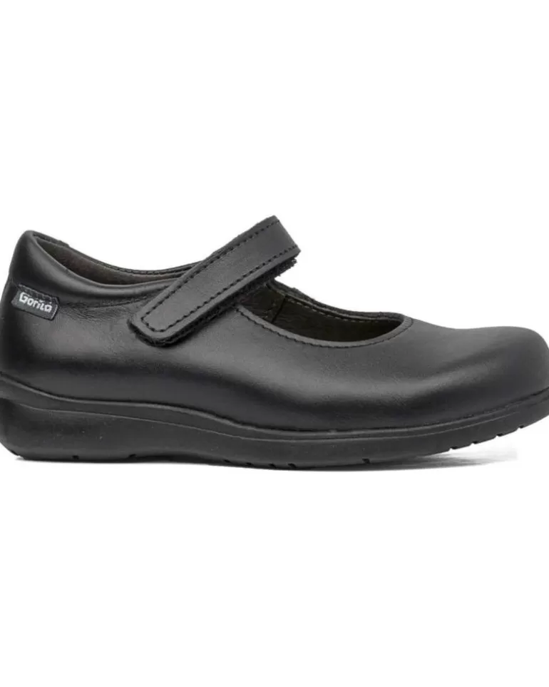GORILA Zapatos De Niña Zapatos 30201 Negro New