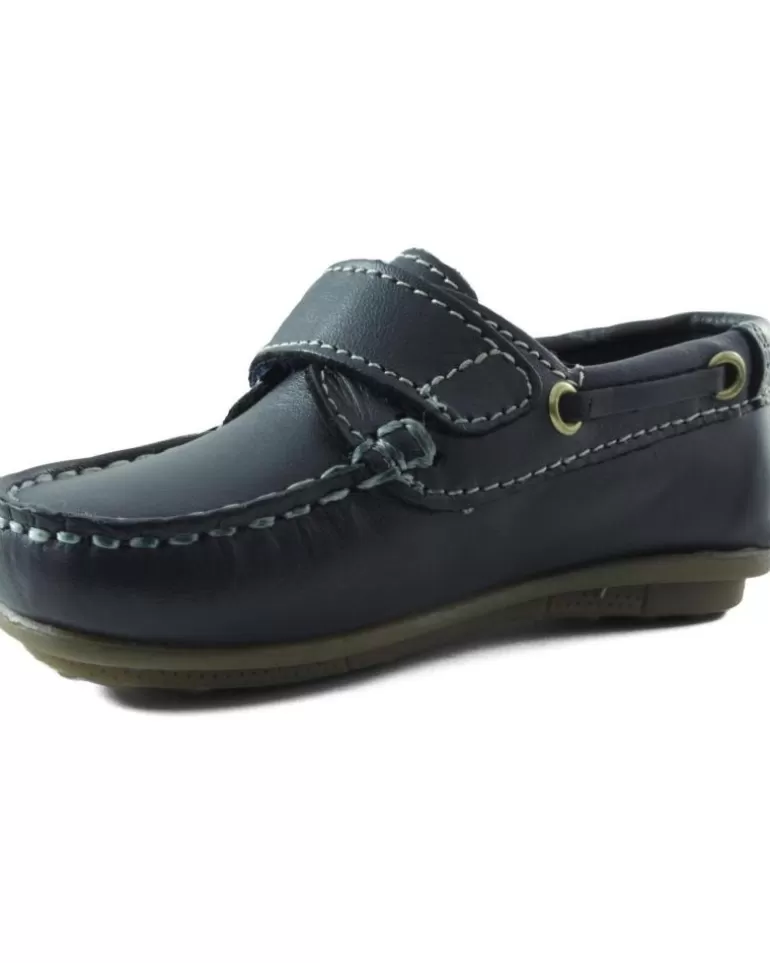 GORILA Zapatos De Niño Anilina Niño Marino Hot