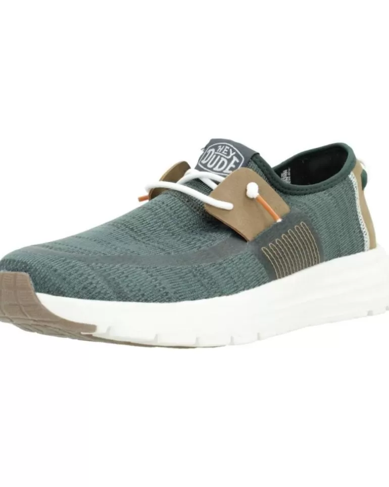 HEY DUDE Zapatos De Hombre 40140H Verde Online
