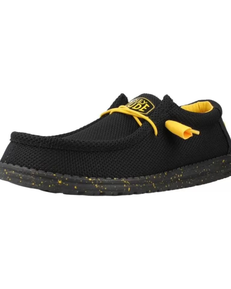 HEY DUDE Zapatos De Hombre Wally Sox Negro Outlet