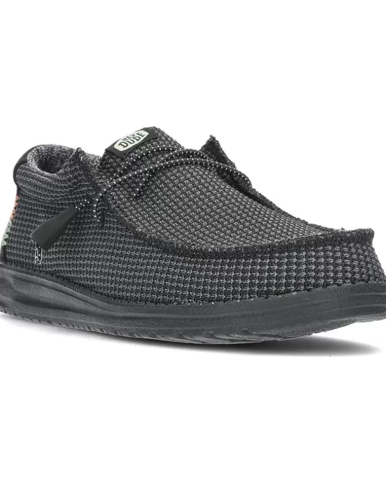 HEY DUDE Zapatos De Hombre Zapatos Dude Wally Sport Mesh 40403 Black Flash Sale