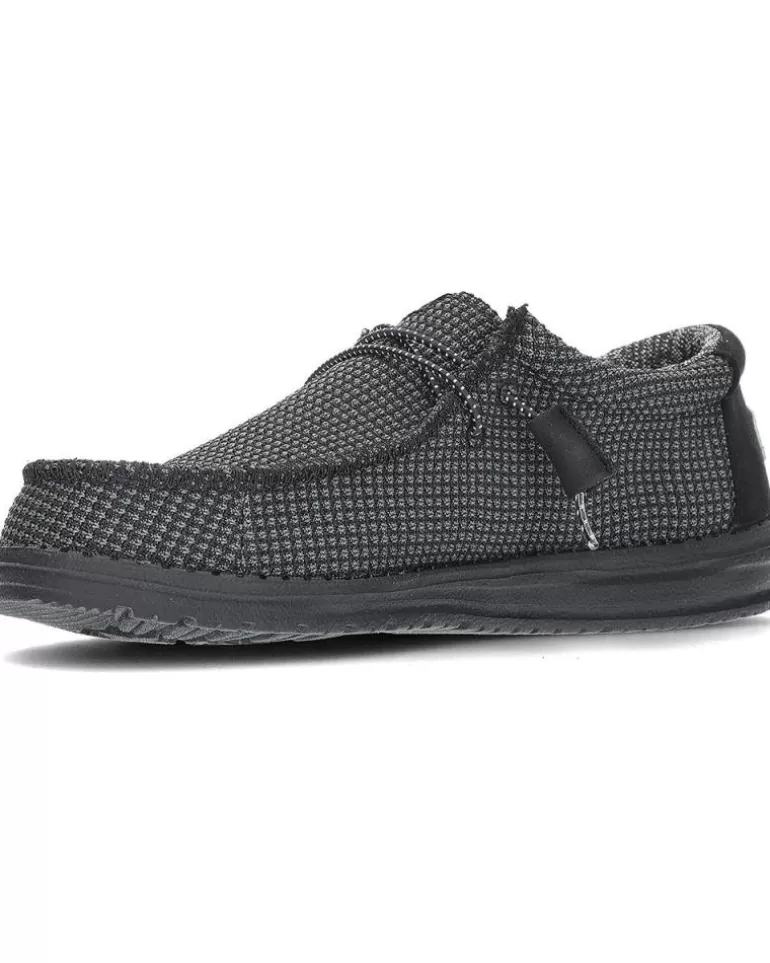 HEY DUDE Zapatos De Hombre Zapatos Dude Wally Sport Mesh 40403 Black Flash Sale