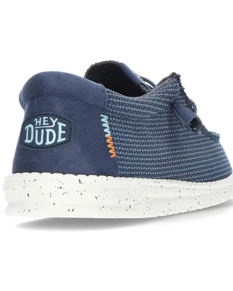 HEY DUDE Zapatos De Hombre Zapatos Dude Wally Sport Mesh 40403 Navy Shop