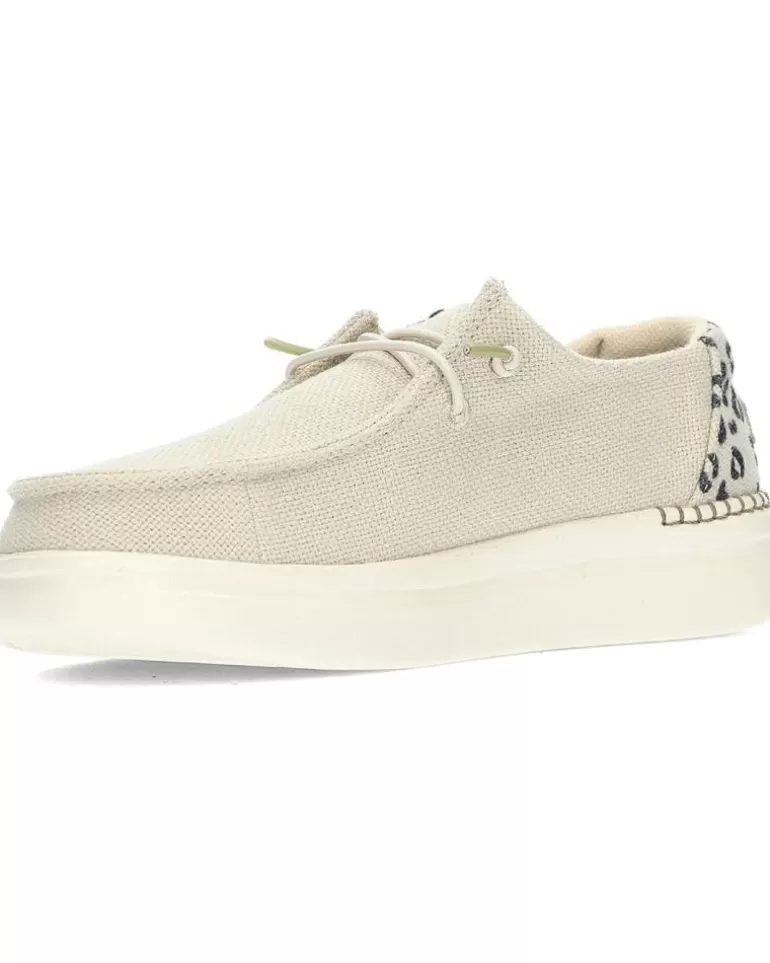 HEY DUDE Zapatos De Mujer Zapatos Dude Wendy Rise Leo 40204 Cream Shop