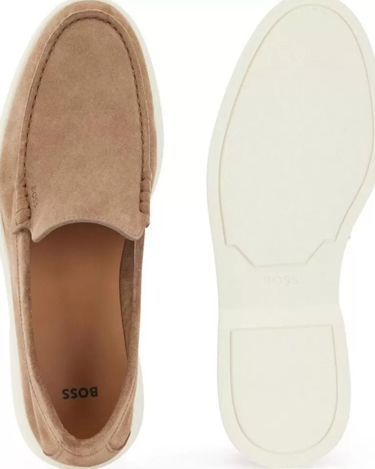 HUGO BOSS Zapatos De Hombre 50471122 Medium Beige Marron Clearance