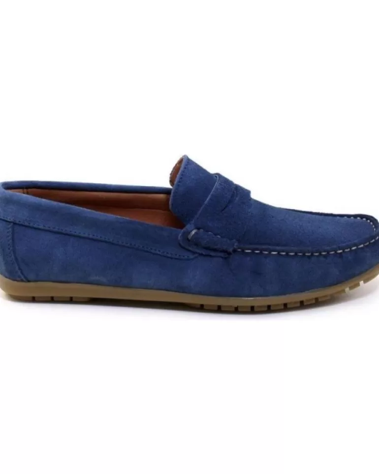 ITSE Zapatos De Hombre 80102 Navy Azul Outlet