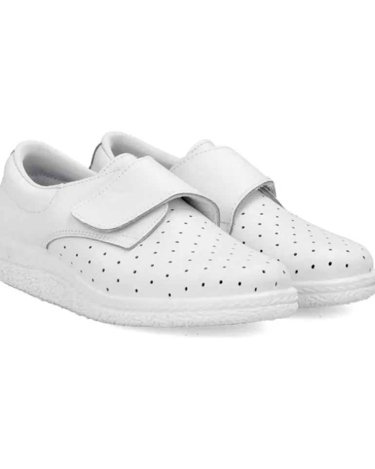 JAVER Zapatos De Mujer Y Hombre Calzado De Trabajo 01 Zuecos Varios 9701 Blanco Best