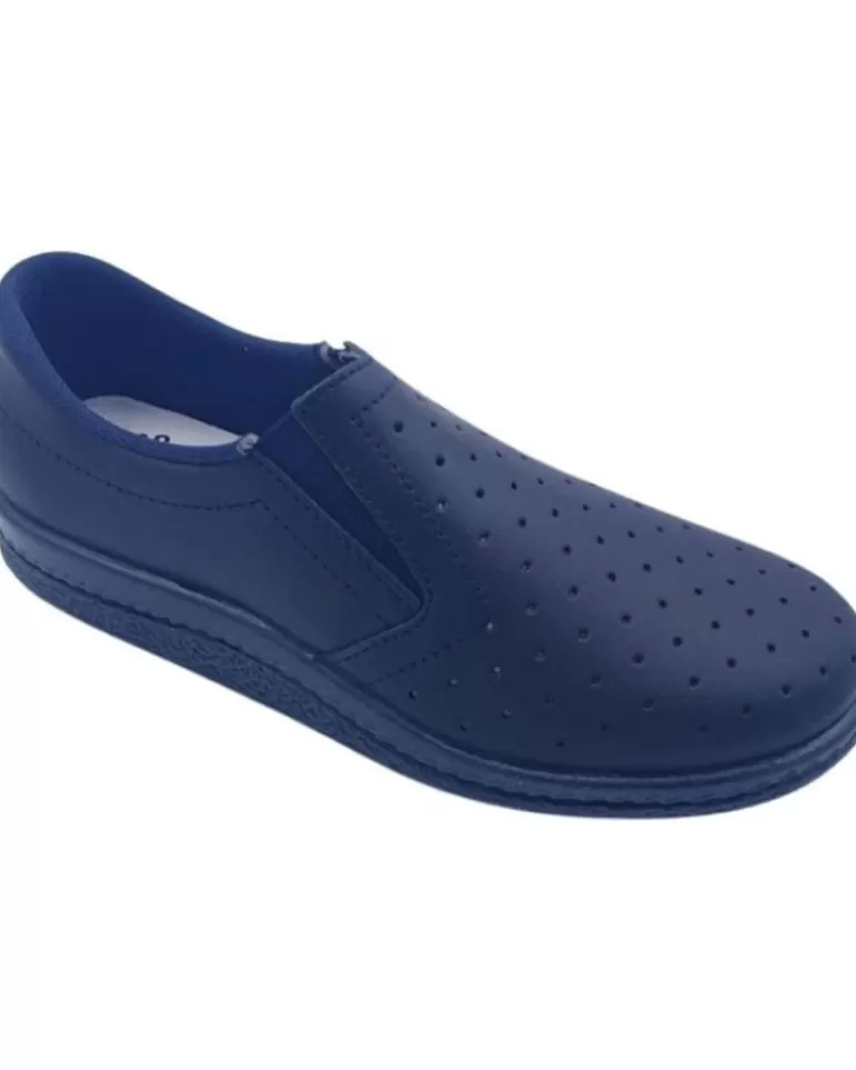 JAVER Zapatos De Mujer Y Hombre Calzado De Trabajo 02 Zueco Varios 9702 Azul Shop