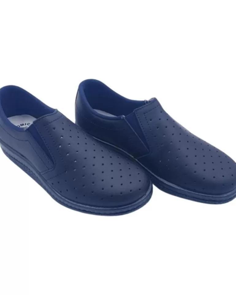 JAVER Zapatos De Mujer Y Hombre Calzado De Trabajo 02 Zueco Varios 9702 Azul Shop