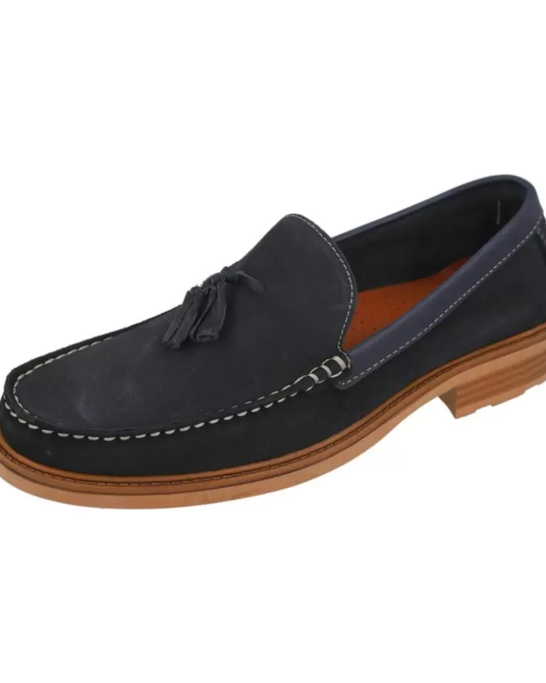 L&R SHOES Zapatos L&R Shoes De Hombre Route 83 3003 Mocasines Hombre Azul Clearance