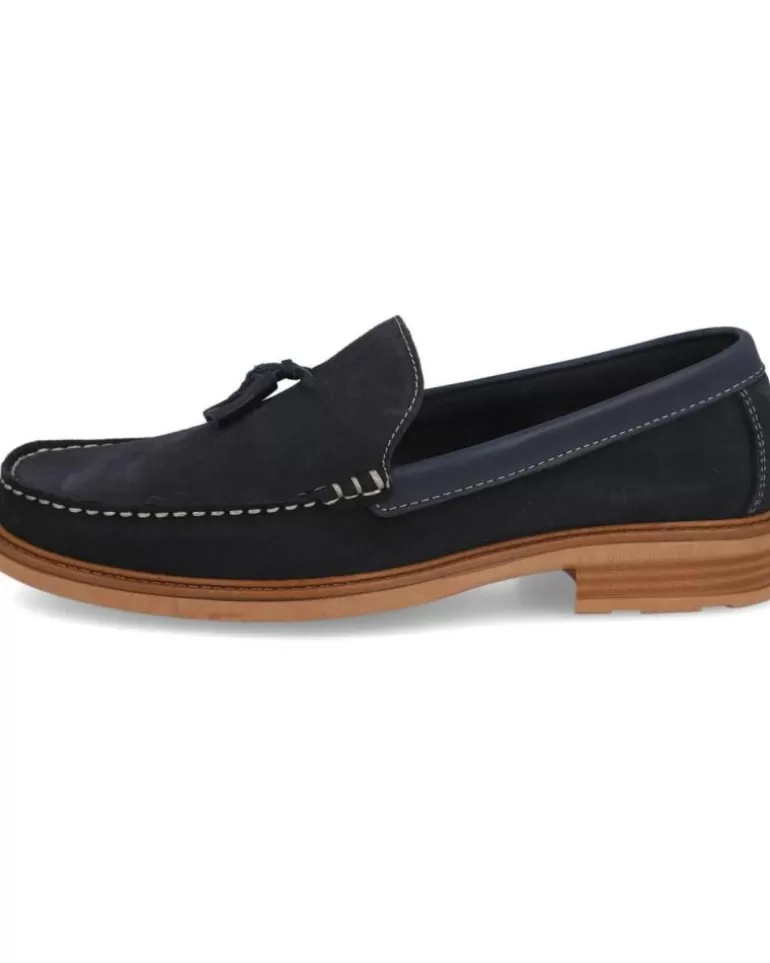 L&R SHOES Zapatos L&R Shoes De Hombre Route 83 3003 Mocasines Hombre Azul Clearance