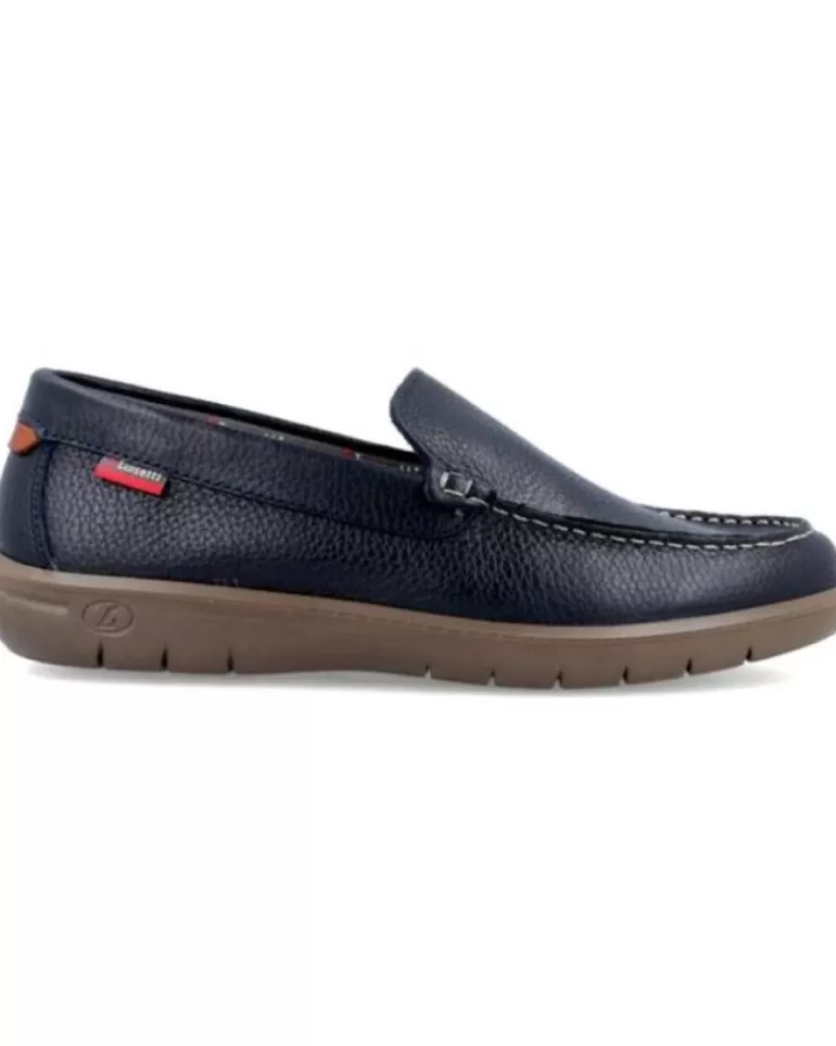 LUISETTI Zapatos De Hombre - Kiowa Piel Marino Hot