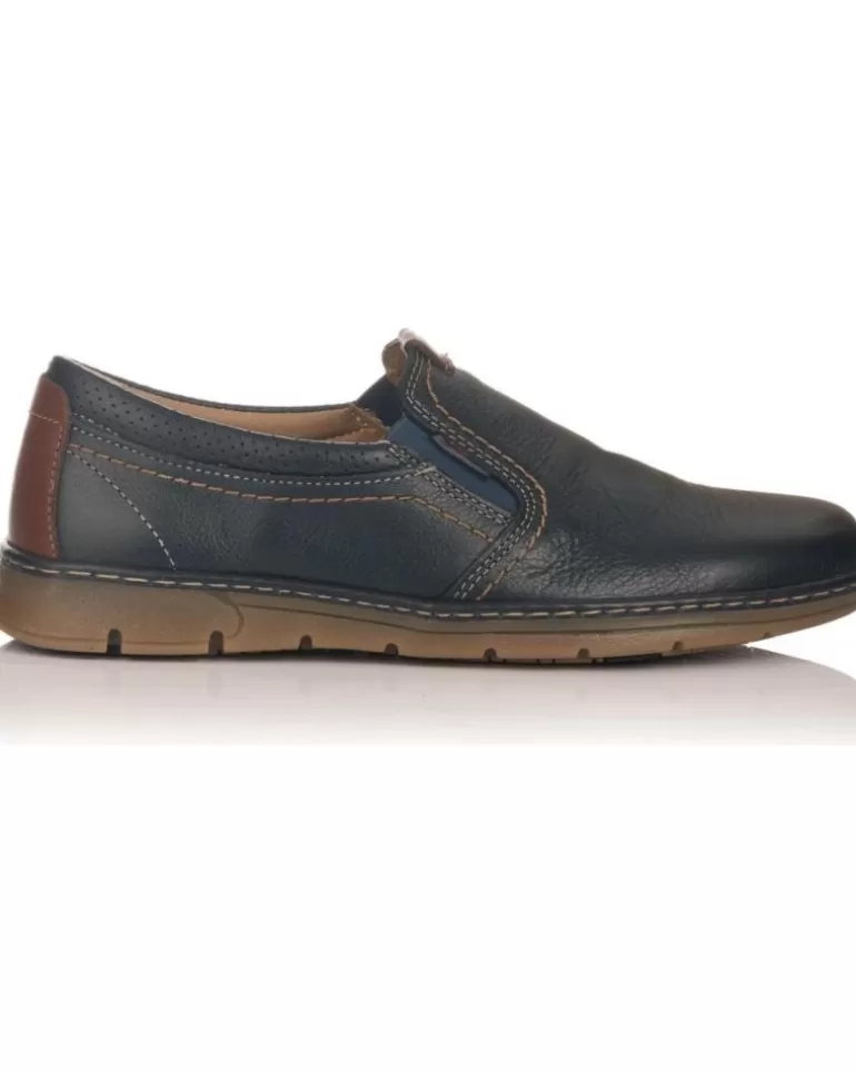 LUISETTI Zapatos De Hombre Zapatos De Sport 23320 Marino Azul Shop