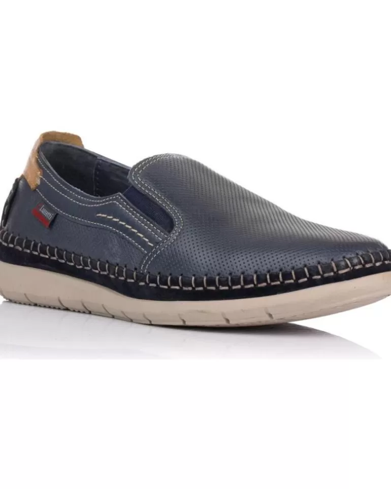 LUISETTI Zapatos De Hombre Zapatos De Sport 29505 Marino Azul Hot