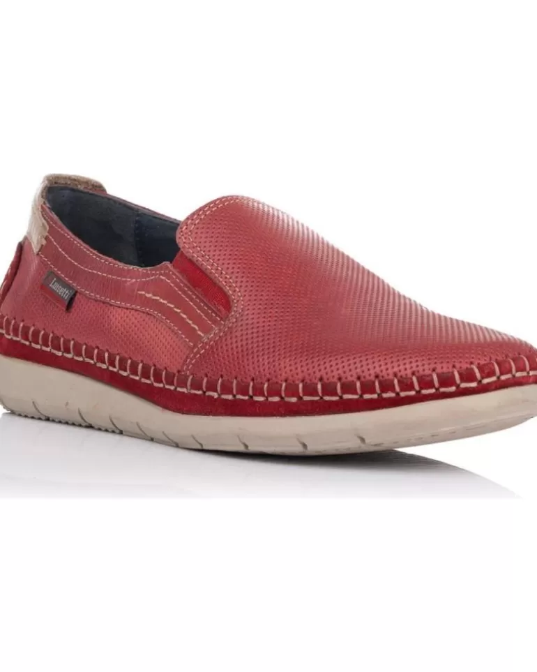 LUISETTI Zapatos De Mujer Zapatos De Sport 29505 Burdeos Rojo Best