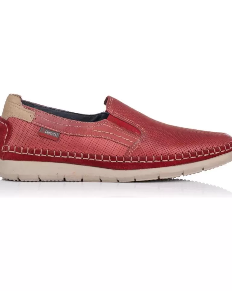 LUISETTI Zapatos De Mujer Zapatos De Sport 29505 Burdeos Rojo Best