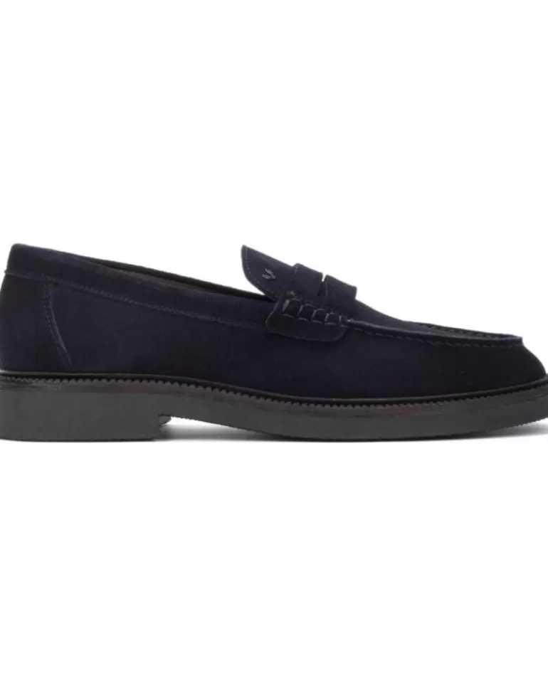 MARTINELLI Zapatos De Hombre Mocasin Royston De Azul Cheap