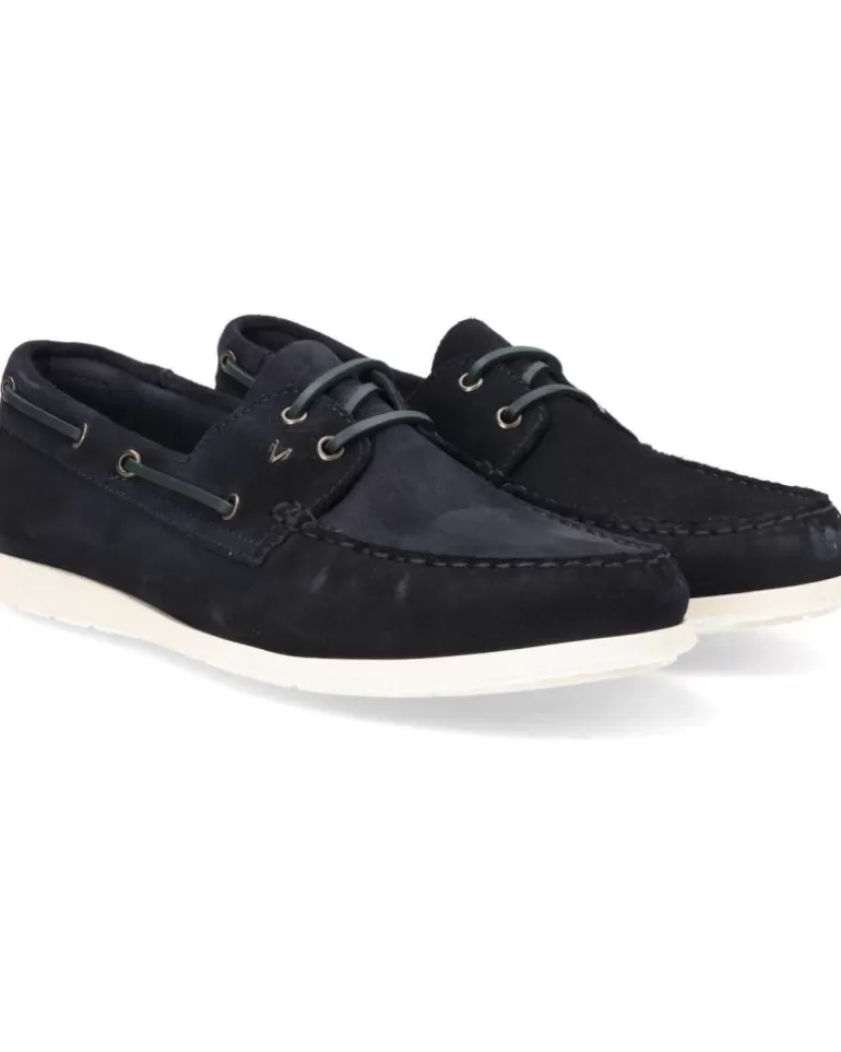 MARTINELLI Zapatos De Hombre Nautico Cordones Darkblue Clearance