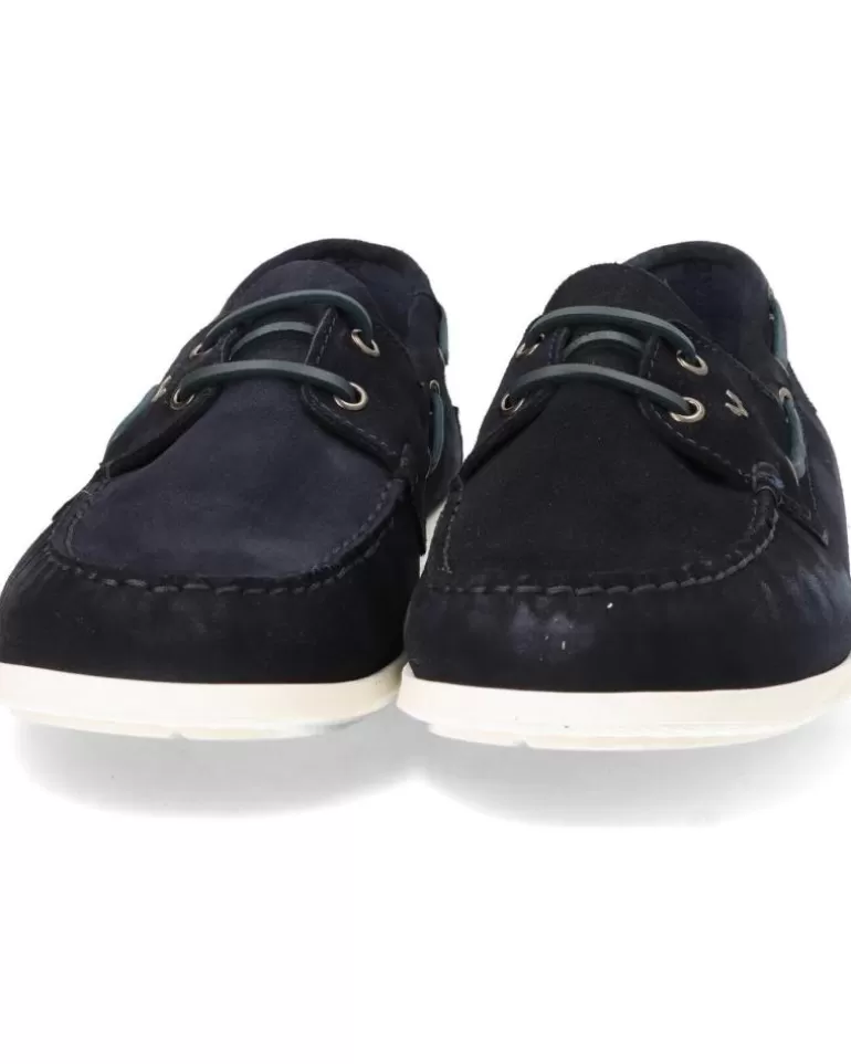 MARTINELLI Zapatos De Hombre Nautico Cordones Darkblue Clearance