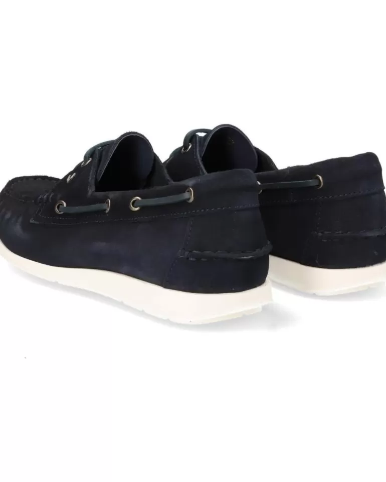MARTINELLI Zapatos De Hombre Nautico Cordones Darkblue Clearance