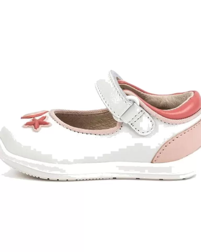 MAYORAL Zapatos De Niña Bailarinas 41128 Blanco New