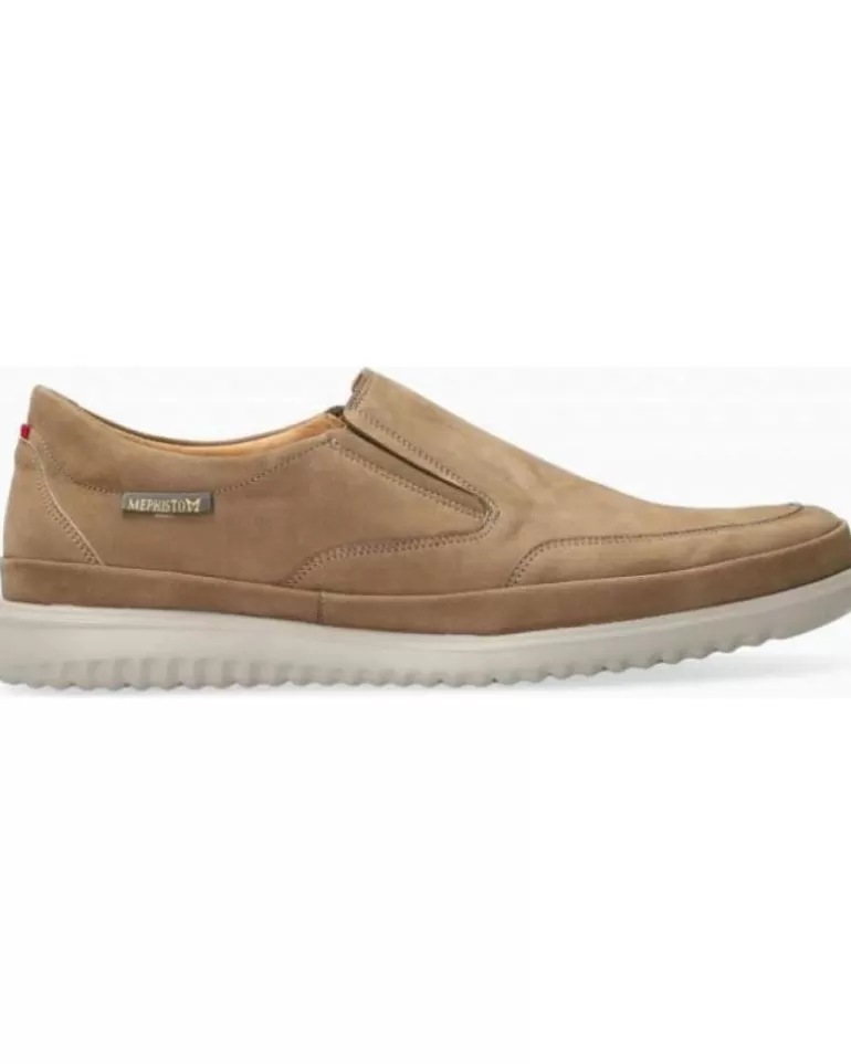 MEPHISTO Zapatos De Hombre Mocasines Twain Hazelnut Flash Sale