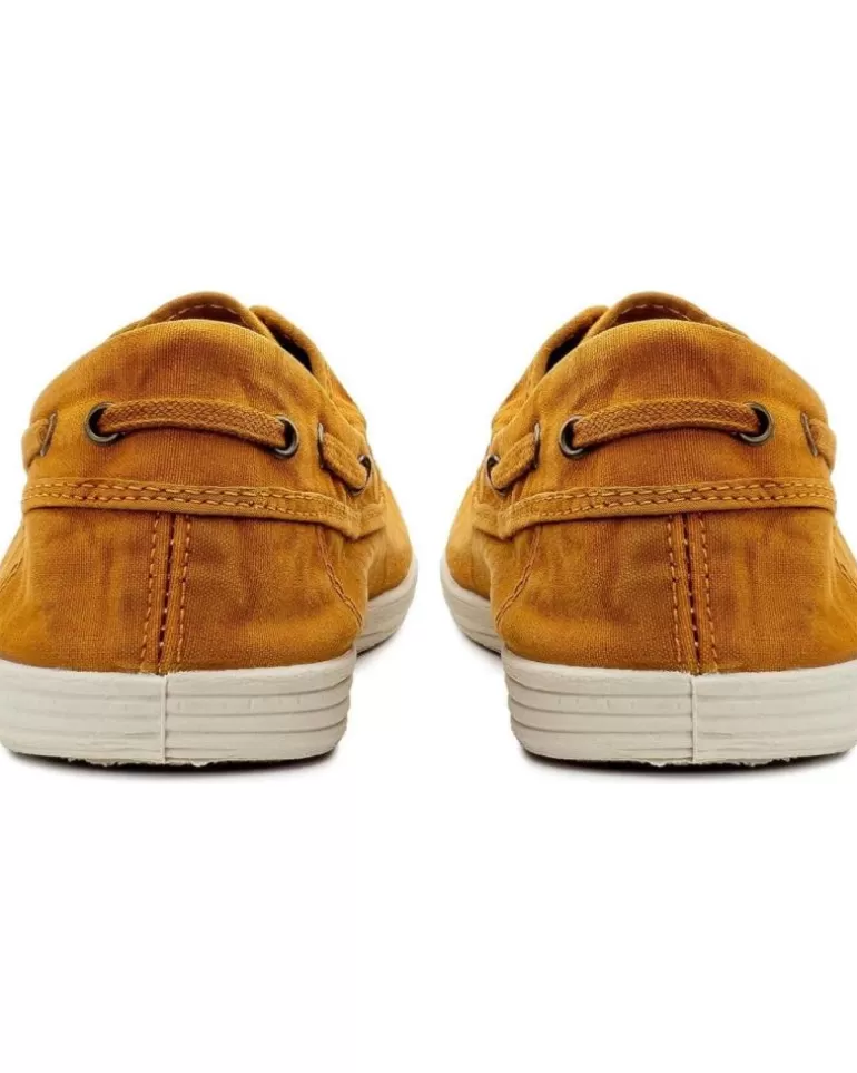 NATURAL WORLD Zapatos De Hombre 303E H - 48 Old Elbrus Nautico Enzimati Cuero Outlet