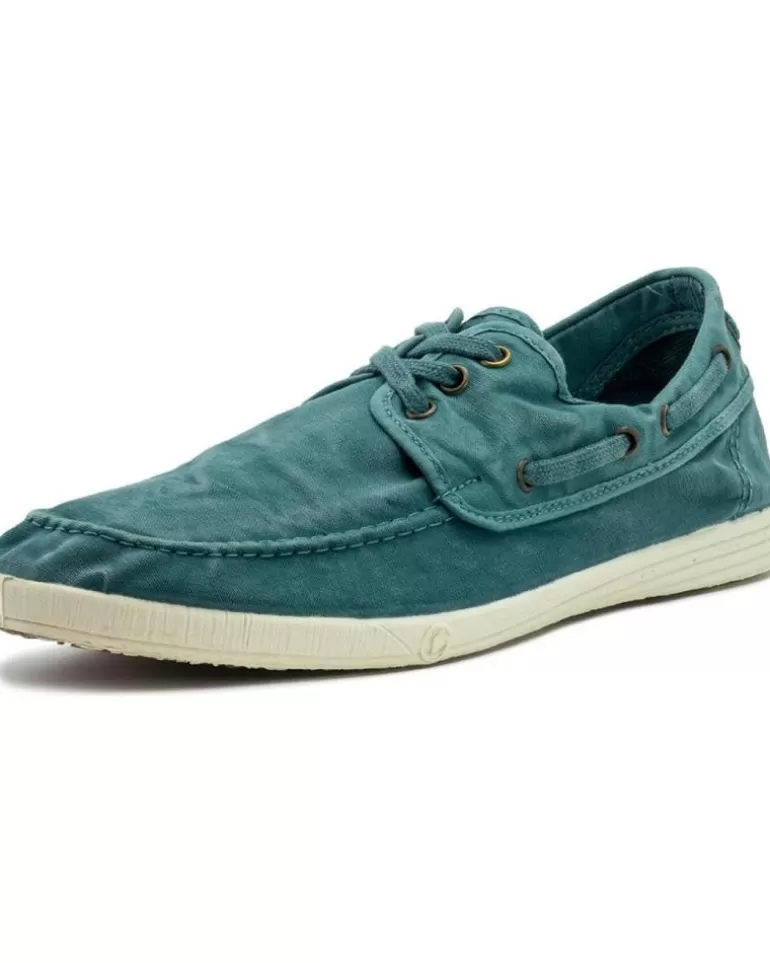 NATURAL WORLD Zapatos De Hombre 303E Jungla Verde New
