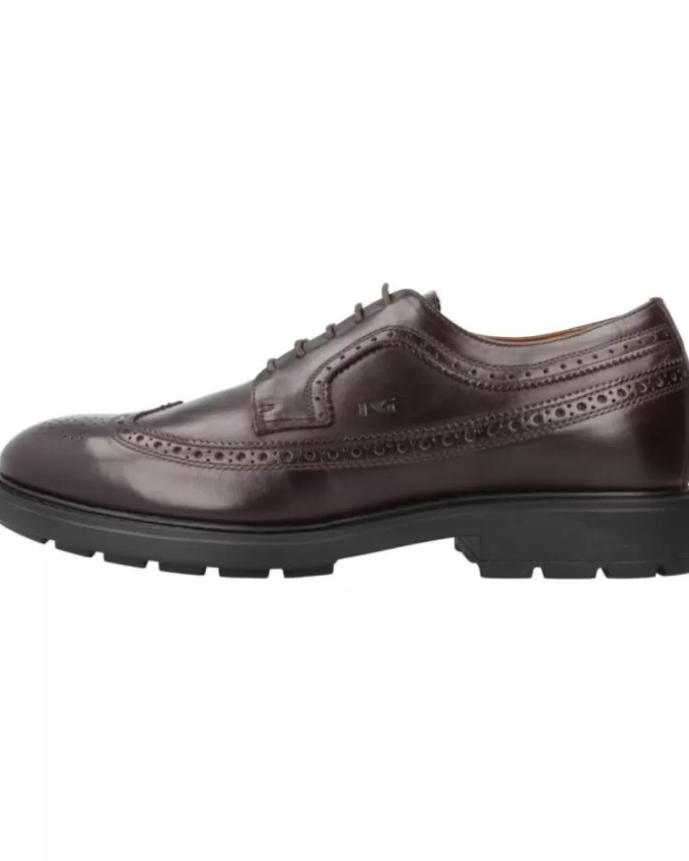 NERO GIARDINI Zapatos De Hombre I303001Ue Zapato Kenia Marron Outlet